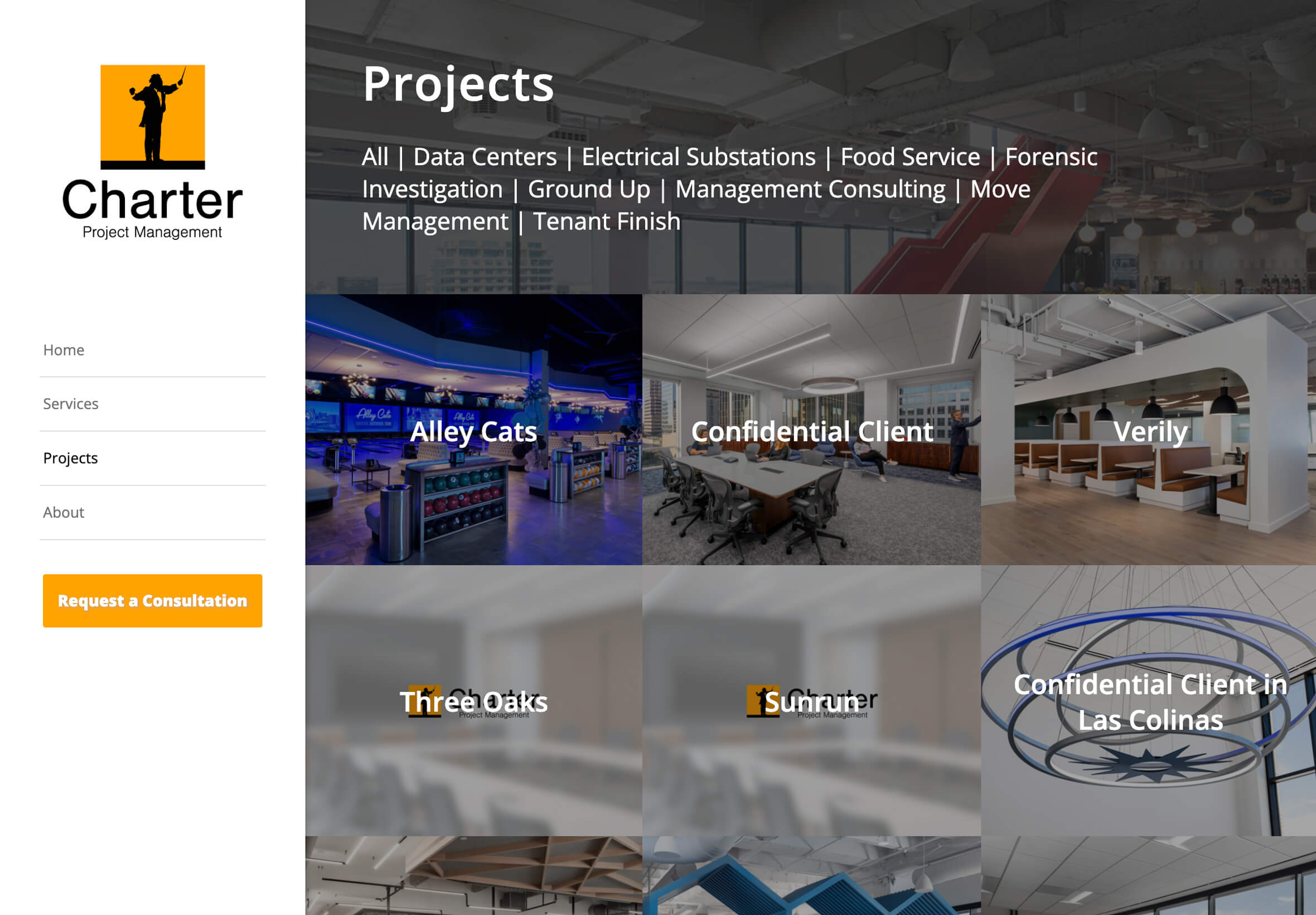 Projects tablet