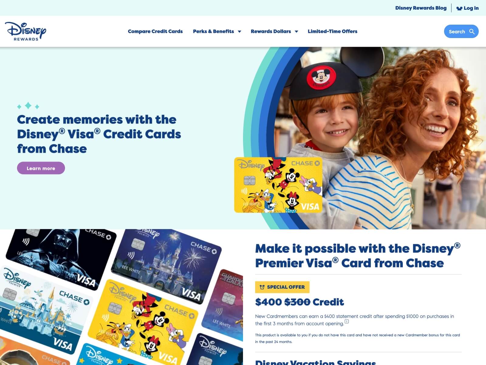 Disney Rewards Redesign