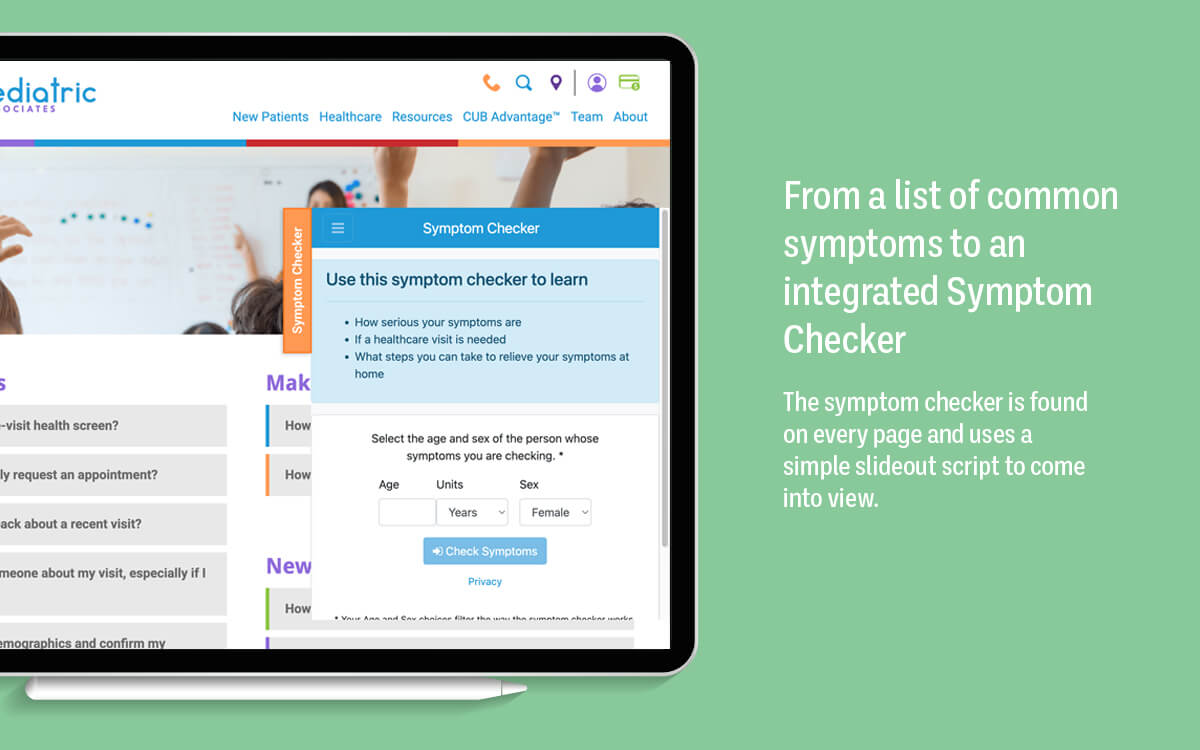 Mdpedi symptom checker