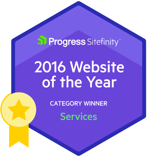 2016 Sitefinity Website of the Year | Services
