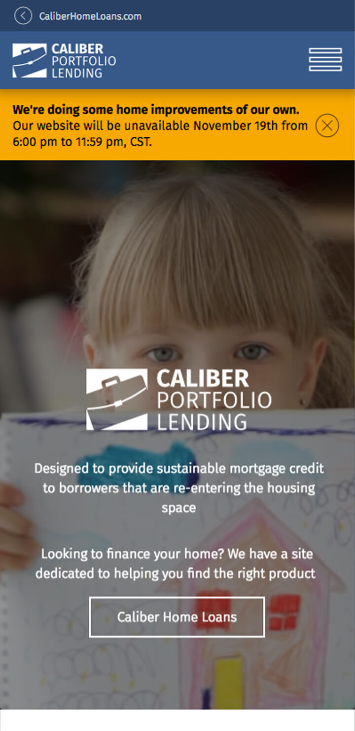 Caliber Portfolio Lending